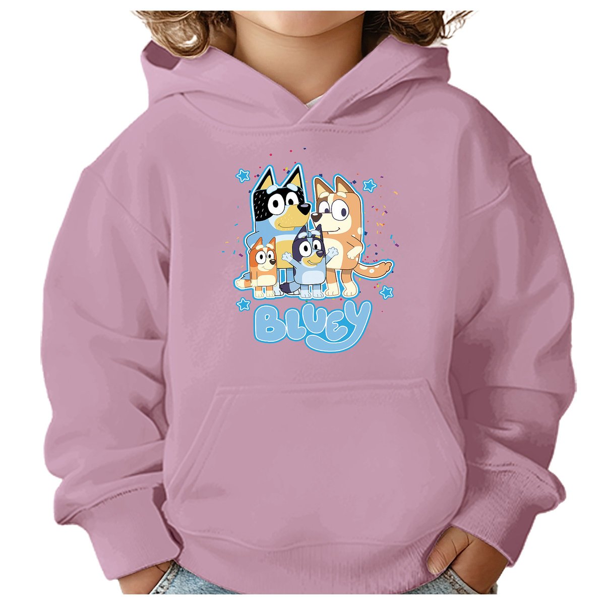 BLUZA DZIECIĘCA BLUEY BLUE 122-128 DLA DZIEWCZYNKI CHŁOPCA PREZENT