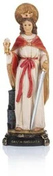 Figurka - św. Barbara - 29 cm - Ikony i obrazy sakralne - miniaturka - grafika 1