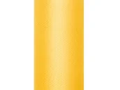 Pasmanteria - Party Deco Tiul gładki żółty - 30 cm x 9 metrów - 1 szt. TIU30-009 - miniaturka - grafika 1