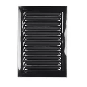 Kratki wentylacyjne - Osłona wentylacyjna 14x21 MS nierdzewna - miniaturka - grafika 1