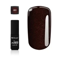 Lakiery hybrydowe - Silcare Lakier Hybrydowy 4,5g Paleta 201 - miniaturka - grafika 1