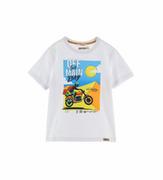 Koszulki dla chłopców - T-Shirt chłopięcy motocykl Orginal Marines - miniaturka - grafika 1