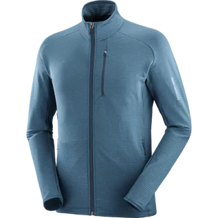 Koszulki sportowe męskie - BLUZA SALOMON ESSENTIAL LT WARM M C22245 - grafika 1