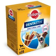 Suplementy i witaminy dla psów - Pedigree DentaStix małe rasy) przysmak dentystyczny dla psów 28 szt 4x110g 25453-uniw - miniaturka - grafika 1