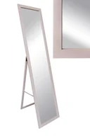 Lustra - Lustro stojące do garderoby 155x35 wysokie różowe Flamingo - miniaturka - grafika 1