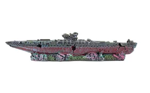 Ozdoba akwariowa Happet R096 statek wrak 19,5 cm - Dekoracje do akwarium - miniaturka - grafika 1