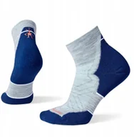 Skarpety termoaktywne - Smartwool W'S Run Targeted Cushion Ankle Socks, 039 light gray, L - miniaturka - grafika 1