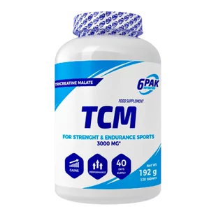 6PAK NUTRITION TCM 120 tabl. - Kreatyna - miniaturka - grafika 1