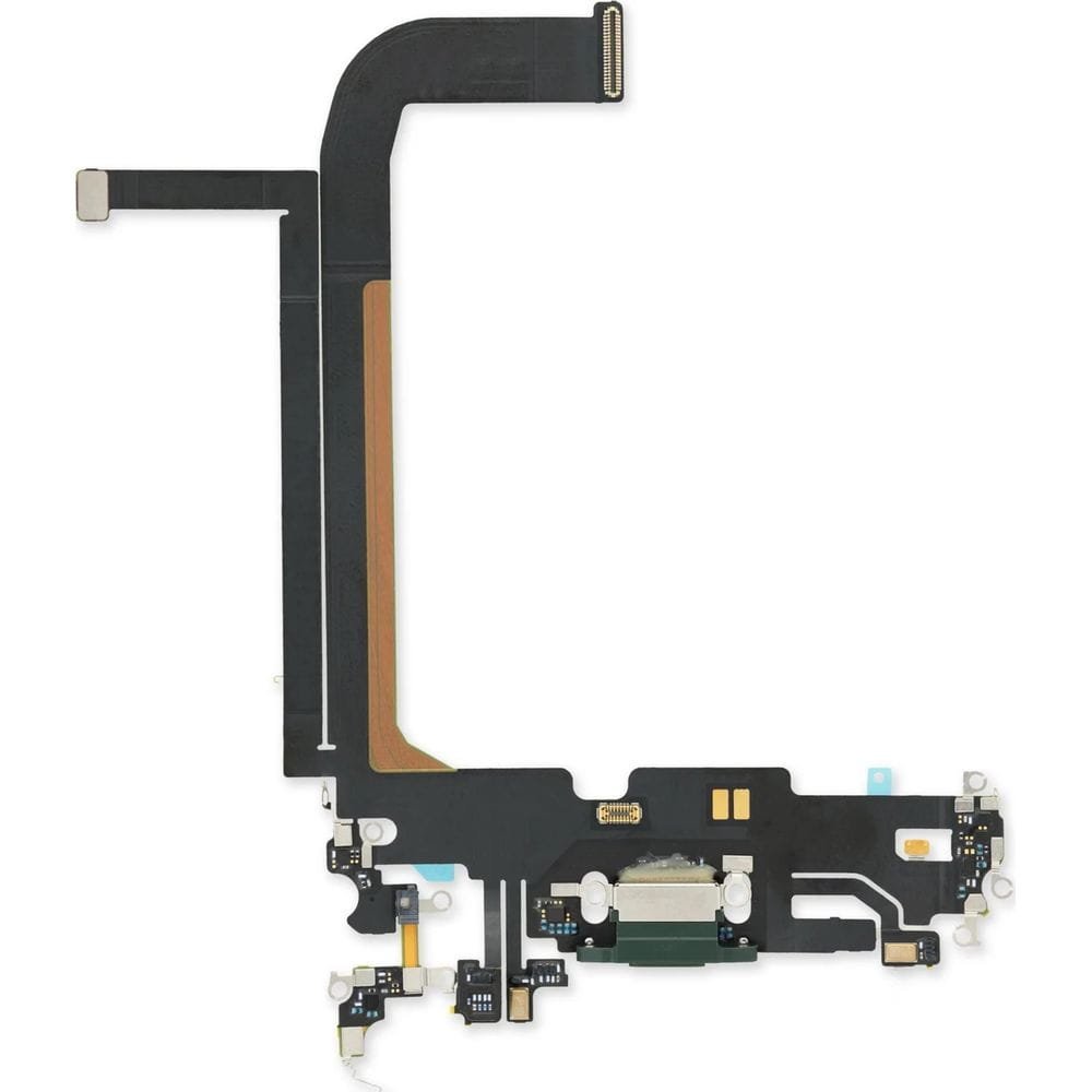 Złącze gniazdo ładowania dock iPhone 13 Pro Max ORG zielone