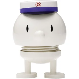 Hoptimist Figurka dekoracyjna S Bumble Student White 26146 biały - Dekoracje domu - miniaturka - grafika 1