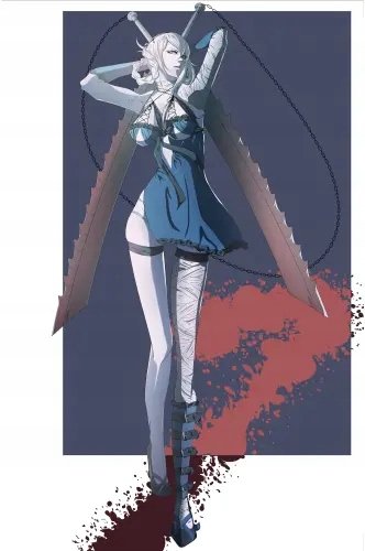 Plakat Anime Manga Nier nier_030 A3 (custom)