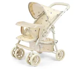Akcesoria dla lalek - Milly Mally Wózek dla lalek Kate Nature - miniaturka - grafika 1