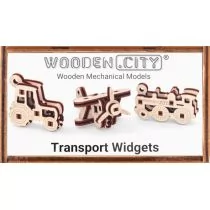WOODEN-CITY Drewniane puzzle 3D Wooden.City - Gadżety transport #T1 - Puzzle - miniaturka - grafika 1