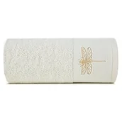 Ręczniki - Eurofirany Euro Firany Ręcznik 50 x 90 Kąpielowy Lori1 Krem 1221303 - miniaturka - grafika 1