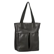 Torebki damskie - TOM TAILOR Denim Jelena damska torba na ramię z zamkiem błyskawicznym, średnia wielkość, czarny, m, casual - miniaturka - grafika 1