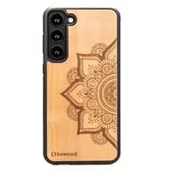 Etui i futerały do telefonów - Drewniane Etui Bewood Samsung Galaxy S23 Plus MANDALA JABŁOŃ - miniaturka - grafika 1