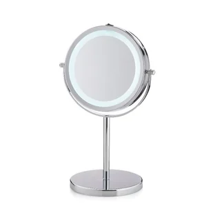 KELA Lustro podłogowe Tio metalowe chromowane 33,0cm 13,0cm - Lustra - miniaturka - grafika 1