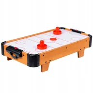 Zabawki zręcznościowe - Mini Stół Air Hockey Stołowy Gra Zręcznościowa Dla Dzieci Drewniany - miniaturka - grafika 1
