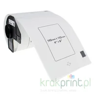 Dodatki do drukarek i skanerów - Brother eMPe Etykieta do QL-1050/1060N | 102 x 152 mm | DK11241 MPBRDK11241) MPBRDK11241 - miniaturka - grafika 1