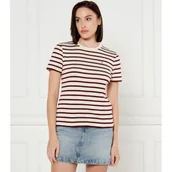 Koszulki i topy damskie - Tommy Hilfiger T-shirt | Slim Fit - miniaturka - grafika 1
