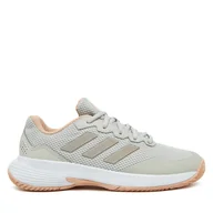 Buty sportowe damskie - Buty do tenisa adidas Gamecourt 2.0 IH2969 Szary - miniaturka - grafika 1