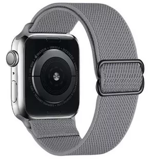 Opaska Pasek Bransoleta Nylon Zapięcie Apple Watch 1/2/3/4/5/6/7/8/Ultra/Se 42/44/45/49Mm Gray - Akcesoria do smartwatchy - miniaturka - grafika 1