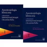 Książki medyczne - Anestezjologia kliniczna z elementami intensywnej terapii i leczenia bólu Tom 1-2 - miniaturka - grafika 1