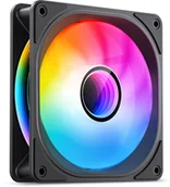 Wentylatory komputerowe - Jonsbo FR-606 Black ARGB 5V 3PIN, 120mm Fan FR-606B - miniaturka - grafika 1