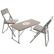 Meble ogrodowe - Meble balkonowe PATIO Rattan wenge 47738 Brązowy - miniaturka - grafika 1