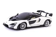Zabawki zdalnie sterowane - McLaren Senna R/C skala 1:24 Rastar 96700 samochód sterowany biały - miniaturka - grafika 1