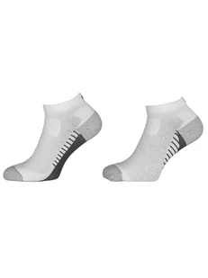 asics Skarpety "Ultra Comfort Quarter" w kolorze białym do tenisa - Skarpetki męskie - miniaturka - grafika 1