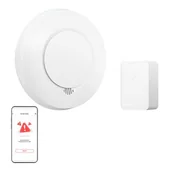 Czujniki czadu, dymu, gazu - Inteligentny czujnik dymu WiFi Meross GS559AH (HomeKit) - miniaturka - grafika 1