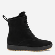 Botki damskie - Zimowe trzewiki damskie ocieplane ECCO Soft 7 Tred W 450423-02001 39 Czarne (194890315525). Buty za kostkę damskie - miniaturka - grafika 1