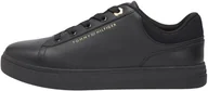 Koszulki i topy damskie - Tommy Hilfiger Damskie trampki na co dzień Cupsole FW0FW09020 Low Top, czarne (czarne), 40, Czarny, 40 EU - miniaturka - grafika 1