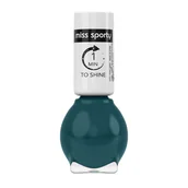 Lakiery hybrydowe - Miss Sporty 1 Minute to Shine lakier do paznokci 131 7ml - miniaturka - grafika 1