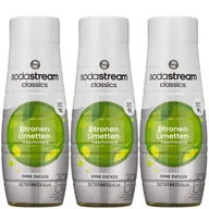 Syropy i koncentraty owocowe - 3x SYROP SODASTREAM CYTRYNA LIMONKA ZERO BEZ CUKRU KONCENTRAT DO WODY - miniaturka - grafika 1