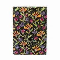 Paperblanks Notatnik Wild Flowers flexi midi FB9738-9 linia - Szkolne artykuły papiernicze - miniaturka - grafika 1