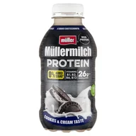 Mleko - Müller Müllermilch Protein Napój mleczny o smaku ciasteczkowym 400 g - miniaturka - grafika 1