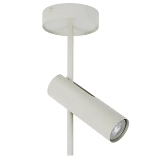 Sufitowa lampa z regulacją Leda 1 41143 metalowa szara beżowa - Lampy sufitowe - miniaturka - grafika 1