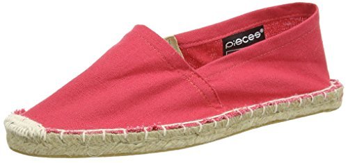 PIECES Damskie espadryle Haisha Espadryle, różowy - Różowy persymmon - 42 EU