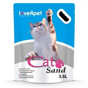 Żwirek Silikonowy CAT SAND 11x3,8l (16kg) - Żwirek dla kotów - miniaturka - grafika 1