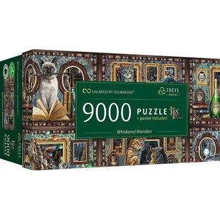 Puzzle 9000 Whiskered Wonders Lisa Parker TREFL - Puzzle Puzzle 9000 Whiskered Wonders Lisa Parker TREFL - Puzzle - miniaturka - grafika 1