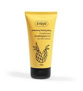 Szampony do włosów - Ziaja ananasowy energetyzujący żel pod prysznic szampon 2w1 160 ml - miniaturka - grafika 1