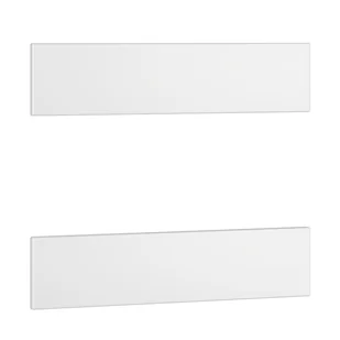 Blenda do korpusu nadstawki szafy 62 cm biała 2 szt. - Meble modułowe i akcesoria - miniaturka - grafika 1