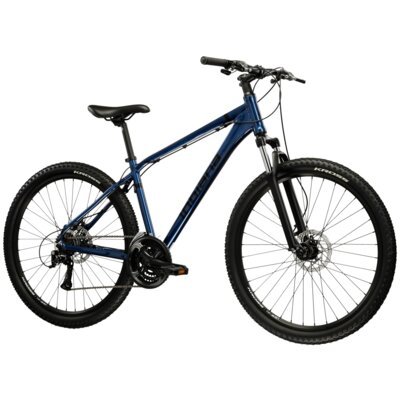 Rower górski MTB INDIANA X-Pulser 2.7 M19 27 cali męski Granatowo-czarny