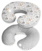 Poduszki do karmienia - PODUSZKA ROGAL DO KARMIENIA SPANIA MINKY XXL PREMIUM BABYMAM - miniaturka - grafika 1