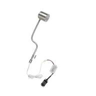 Oprawy, klosze i abażury - Lampka LED Sveva srebrna IP20 380 lm Inspire - miniaturka - grafika 1
