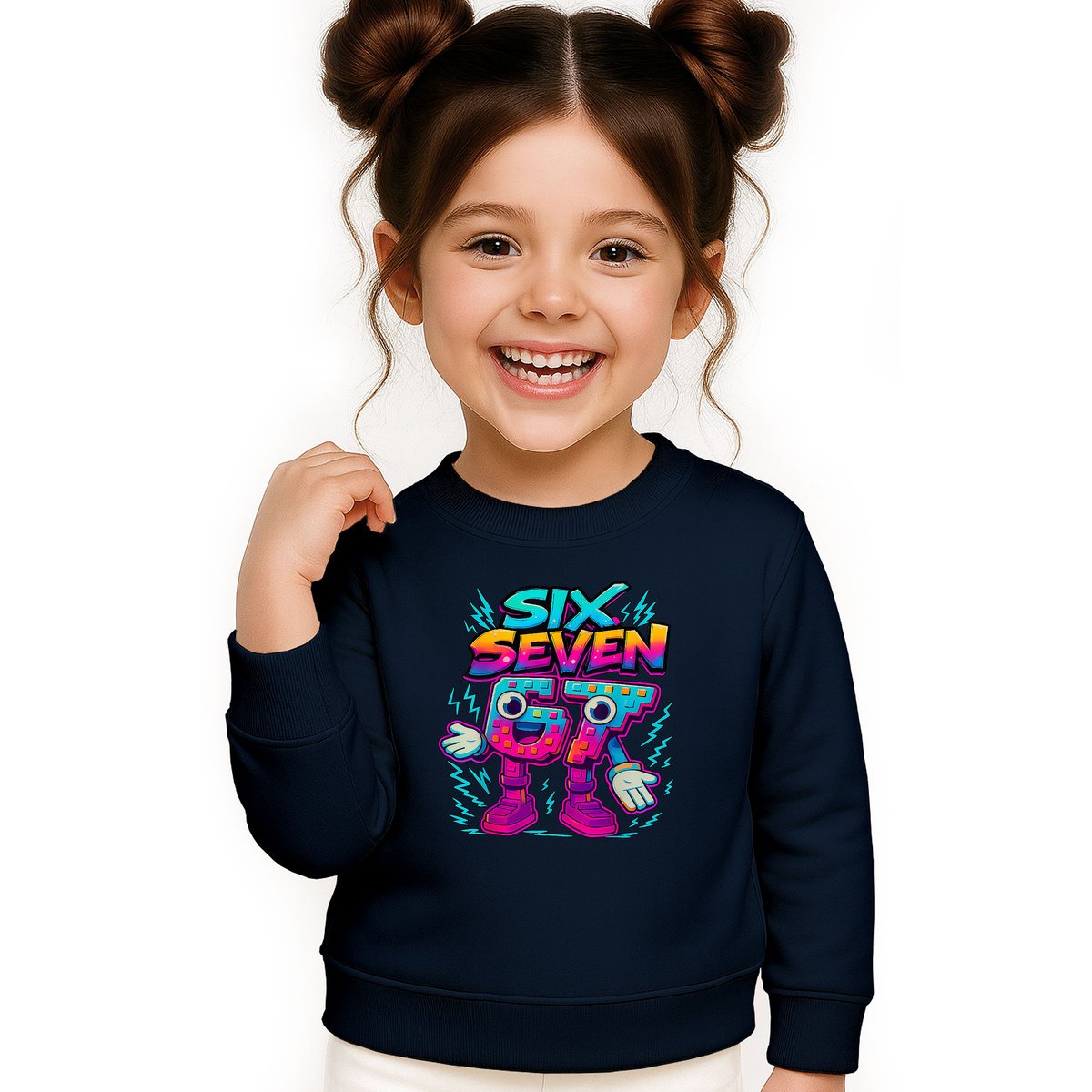 BLUZA DZIECIĘCA 67 SIX SEVEN VIRAL DLA CHŁOPCA DZIEWCZYNKI 122-128