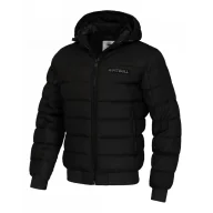 Odzież taktyczna i umundurowanie - Kurtka zimowa z kapturem Pit Bull Dillon '24 - Czarna - miniaturka - grafika 1