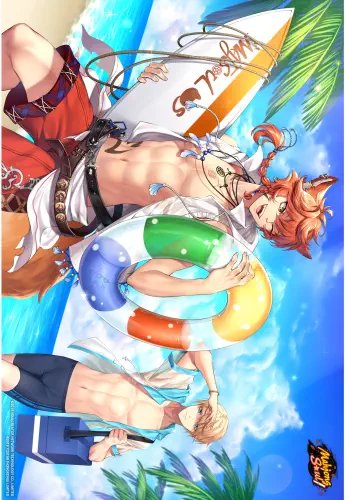 Plakat Anime Manga Majsoul MAJS_024 A3 (custom)